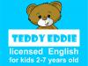 ANGIELSKI  dla dzieci 2 - 7 lat Teddy Eddie