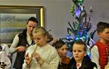 „Połaźnicy” z Jaworzynki z życzeniami  świątecznymi w domach wczasowych