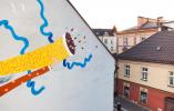 Nowy mural w ramach 1. Festiwalu Murali - Mur Art w Cieszynie