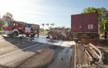 Wypadek na DK81 w Drogomyślu: Droga w kierunku Skoczowa już odblokowana (zdjęcia)