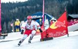 Mieszkaniec Istebnej na zawodach Red Bull Crashed Ice