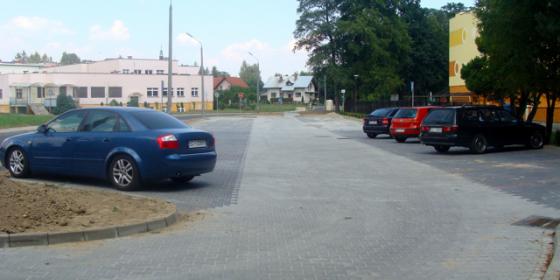 W Strumieniu powstał nowy parking z 43 miejscami postojowymi