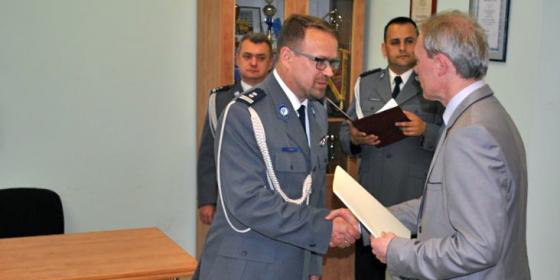 Jacek Bąk - nowy komendant powiatowy policji w Cieszynie