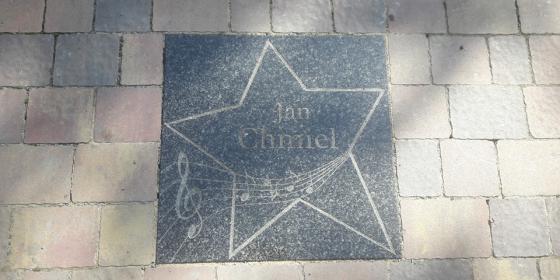 Gwiazda pamięci dla Jana Chmiela