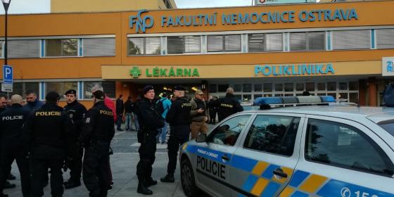 Ostrawa: Śmiertelne strzały w szpitalu