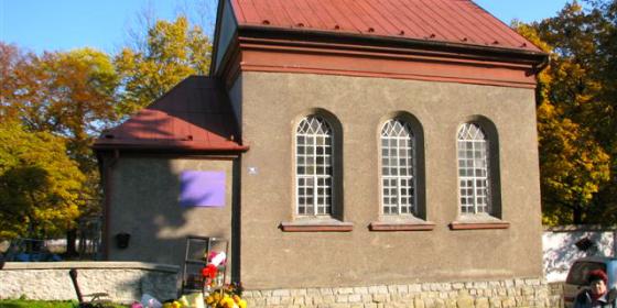 Kiedyś dom pogrzebowy, teraz miejsce modlitwy luteran