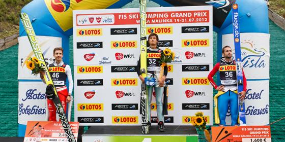 Maciej Kot zwycięzcą FIS Grand Prix w Wiśle. Polacy, jako drużyna, zajęli drugie miejsce