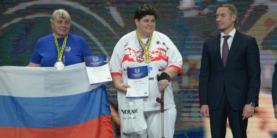 Maria Juroszek z tytułem Mistrza Świata w armwrestlingu