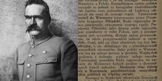 Gwiazdka Cieszyńska o 11 listopada 1918