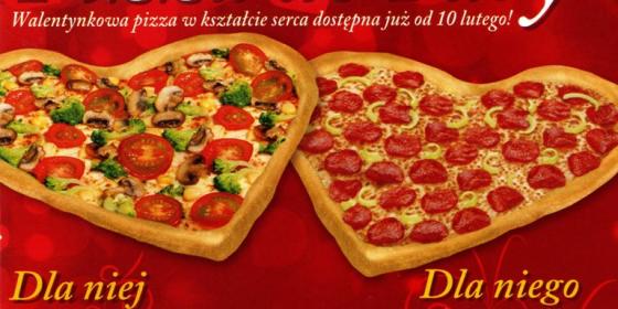 Wygraj pizzę w Walentynki