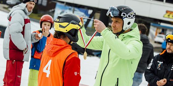 Prezydent na Pucharze Świata i nartach z młodzieżą