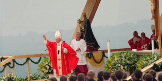 Beatyfikacja Jana Pawła II: Papież o ludziach sumienia na Kaplicówce