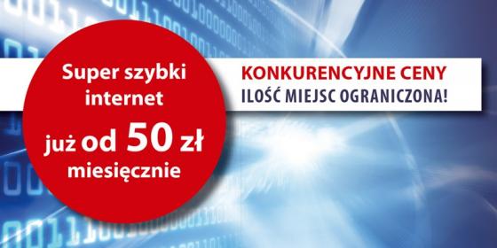 Coraz szybciej - Internet szerokopasmowy w powiecie cieszyńskim
