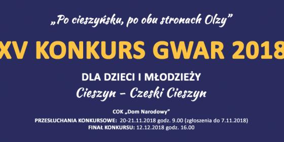 XV Konkurs Gwar „Po Cieszyńsku, po obu stronach Olzy”