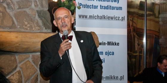 Janusz Korwin-Mikke w Ustroniu