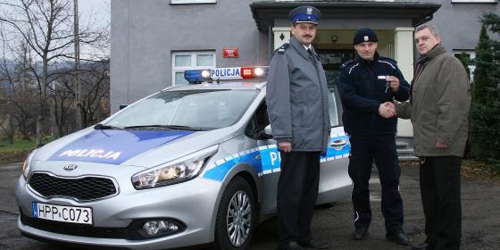 Nowy radiowóz dla ustrońskich policjantów