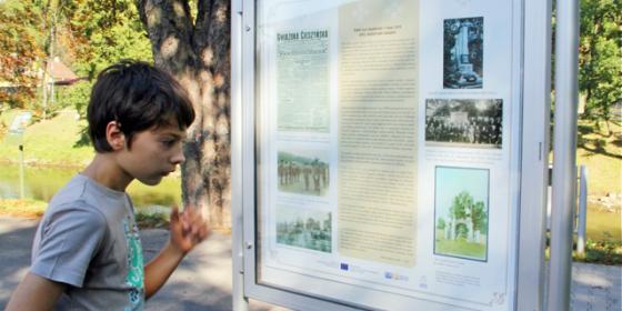 Początki Parku Sikory w Cieszynie