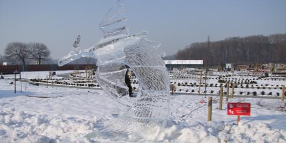 Rzeźby w lodzie: Dream Park Ochaby zaprasza