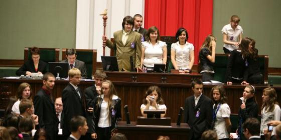Nasi na XVIII sesji Sejmu Dzieci i Młodzieży