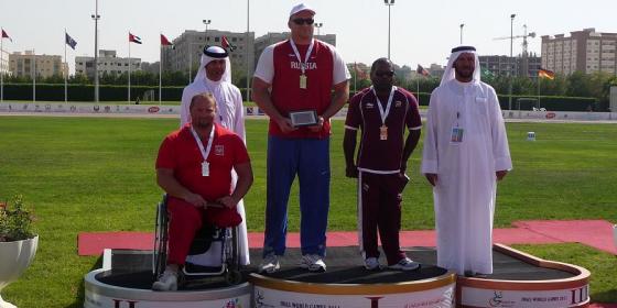 Janusz Rokicki zdobył dwa srebrne medale podczas światowych igrzysk IWAS w Sharjah
