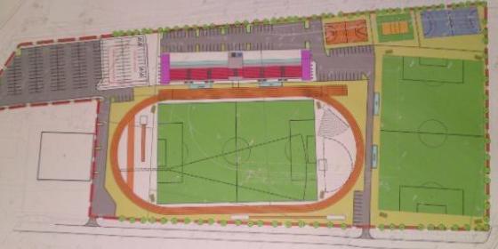Uchylenie planu zagospodarowania przestrzennego Ustronia spowalnia prace związane z budową stadionu 